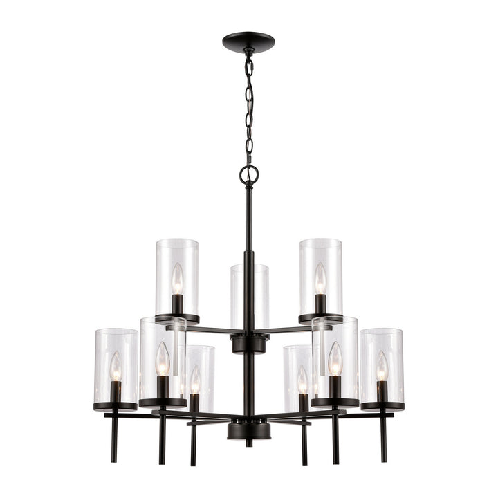 Elk Oakland CN290926 Chandelier Light - Black