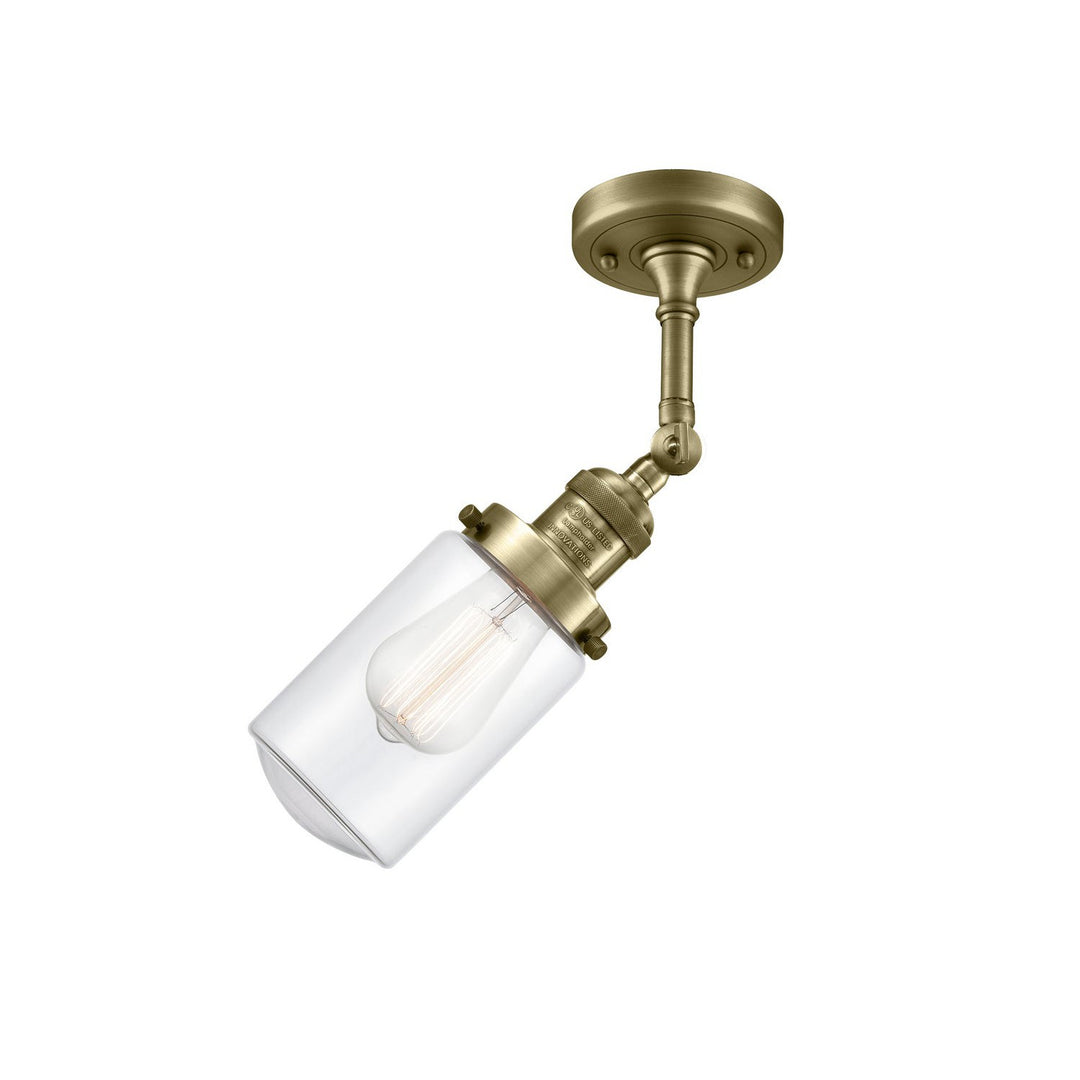 Innovations Franklin Restoration 201F-AB-G312-LED Ceiling Light - Antique Brass