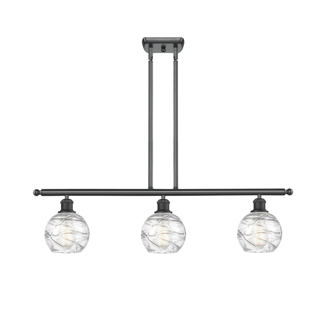 Innovations Ballston 516-3I-BK-G1213-6-LED Pendant Light - Matte Black