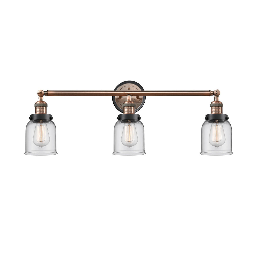 Innovations Franklin Restoration 205AC-BPBK-HRBK-G52 Bath Vanity Light 30 in. wide - Antique Copper
