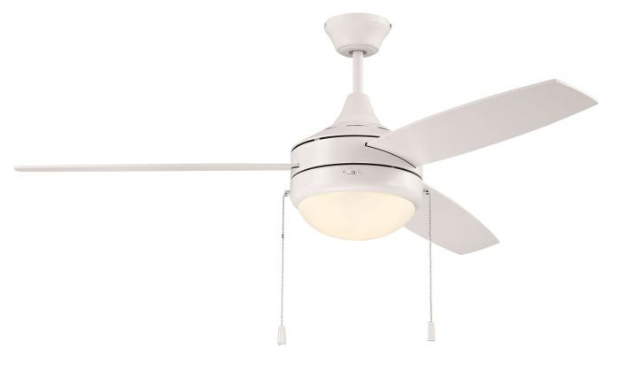 Craftmade Phaze Energy Star 3 Blade EPHA52W3 Ceiling Fan 52 - White, White/White/