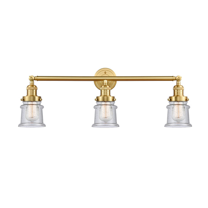 Innovations Franklin Restoration 205-SG-G184S-LED Bath Vanity Light 30 in. wide - Satin Gold