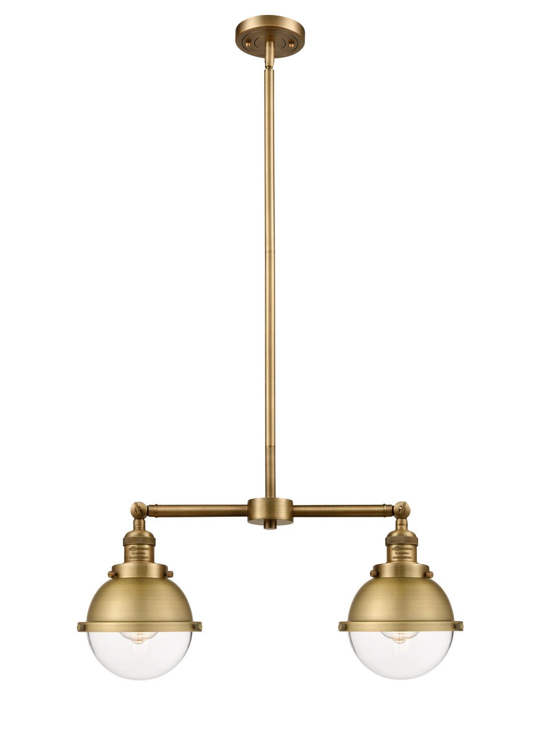 Innovations Franklin Restoration 209-BB-HFS-62-BB Pendant Light - Brushed Brass