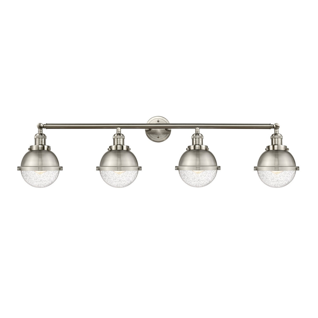 Innovations Franklin Restoration 215-SN-HFS-64-SN Bath Vanity Light 46 in. wide - Brushed Satin Nickel
