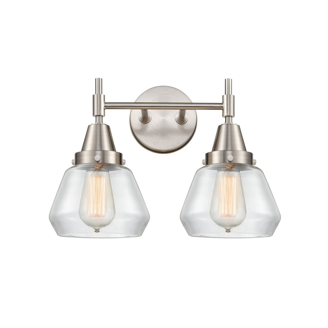 Innovations Caden 447-2W-SN-G172 Bath Vanity Light 16 in. wide - Satin Nickel