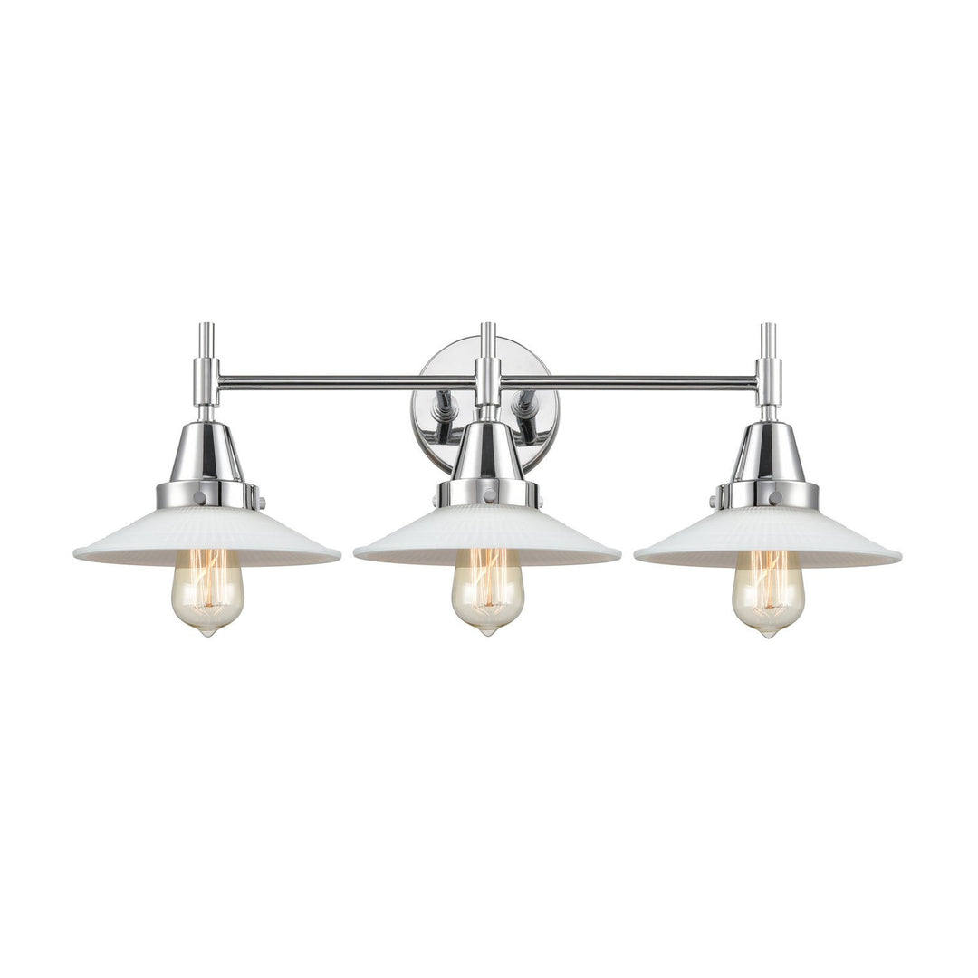 Innovations Caden 447-3W-PC-G1 Bath Vanity Light 27 in. wide - Polished Chrome