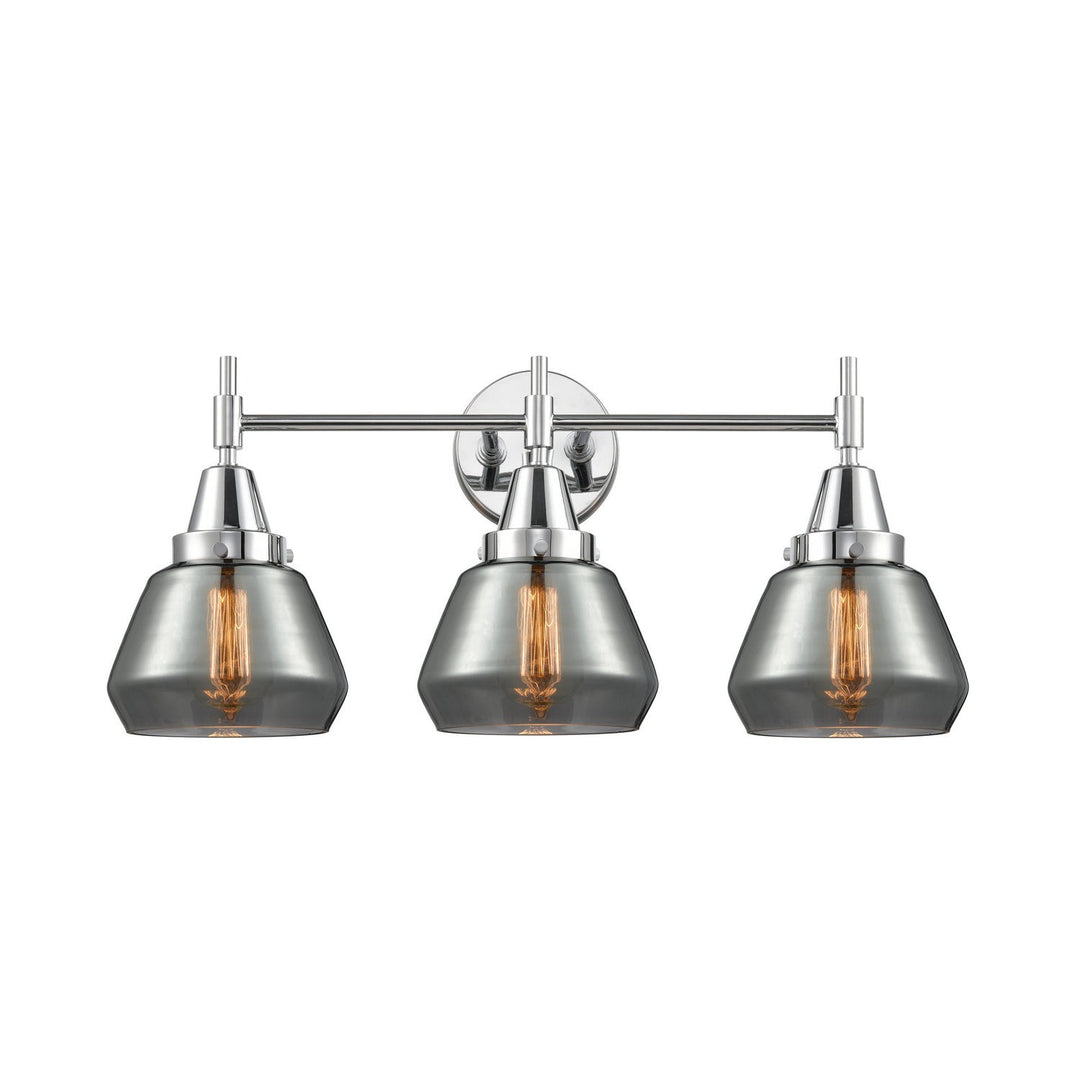 Innovations Caden 447-3W-PC-G173 Bath Vanity Light 25 in. wide - Polished Chrome