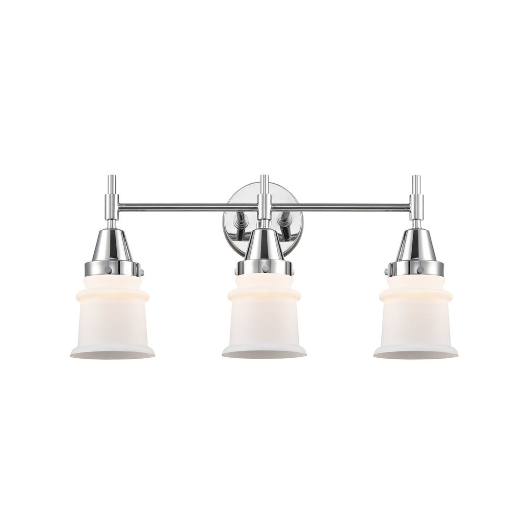 Innovations Caden 447-3W-PC-G181S Bath Vanity Light 24 in. wide - Polished Chrome
