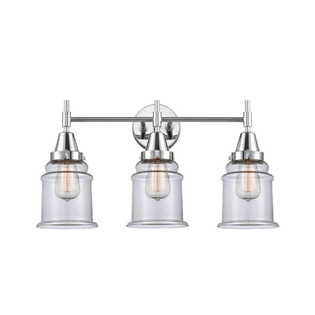 Innovations Caden 447-3W-PC-G182 Bath Vanity Light 24 in. wide - Polished Chrome