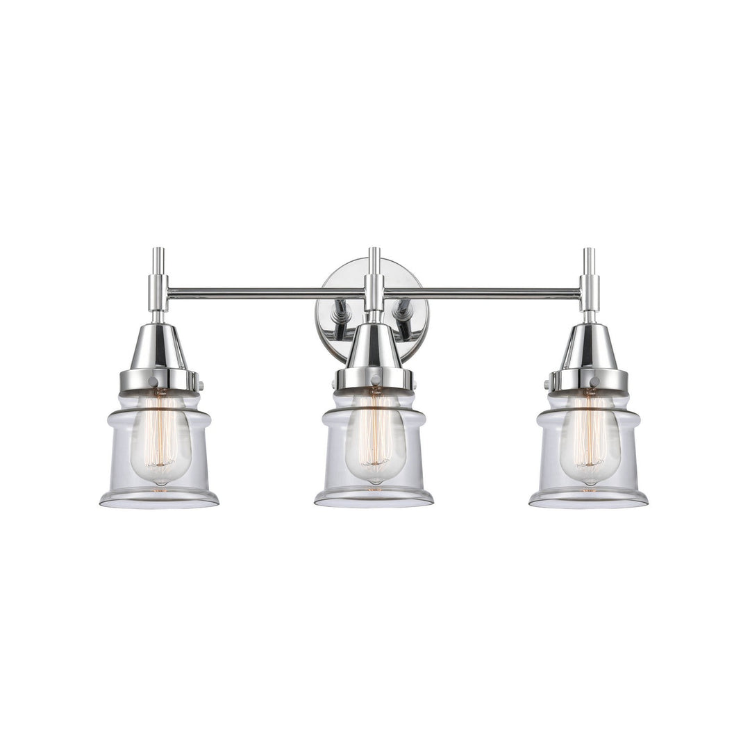 Innovations Caden 447-3W-PC-G182S-LED Bath Vanity Light 24 in. wide - Polished Chrome