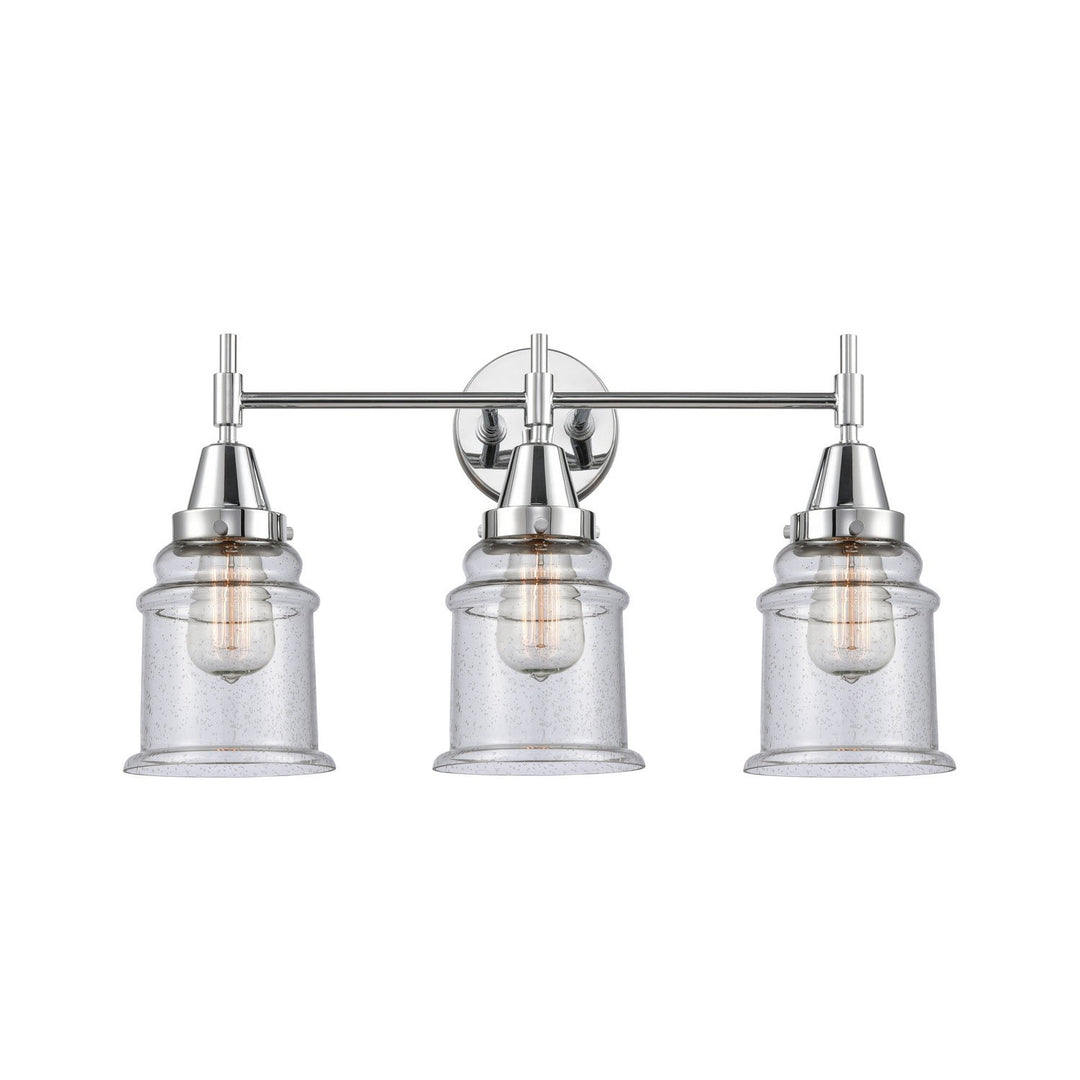 Innovations Caden 447-3W-PC-G184-LED Bath Vanity Light 24 in. wide - Polished Chrome