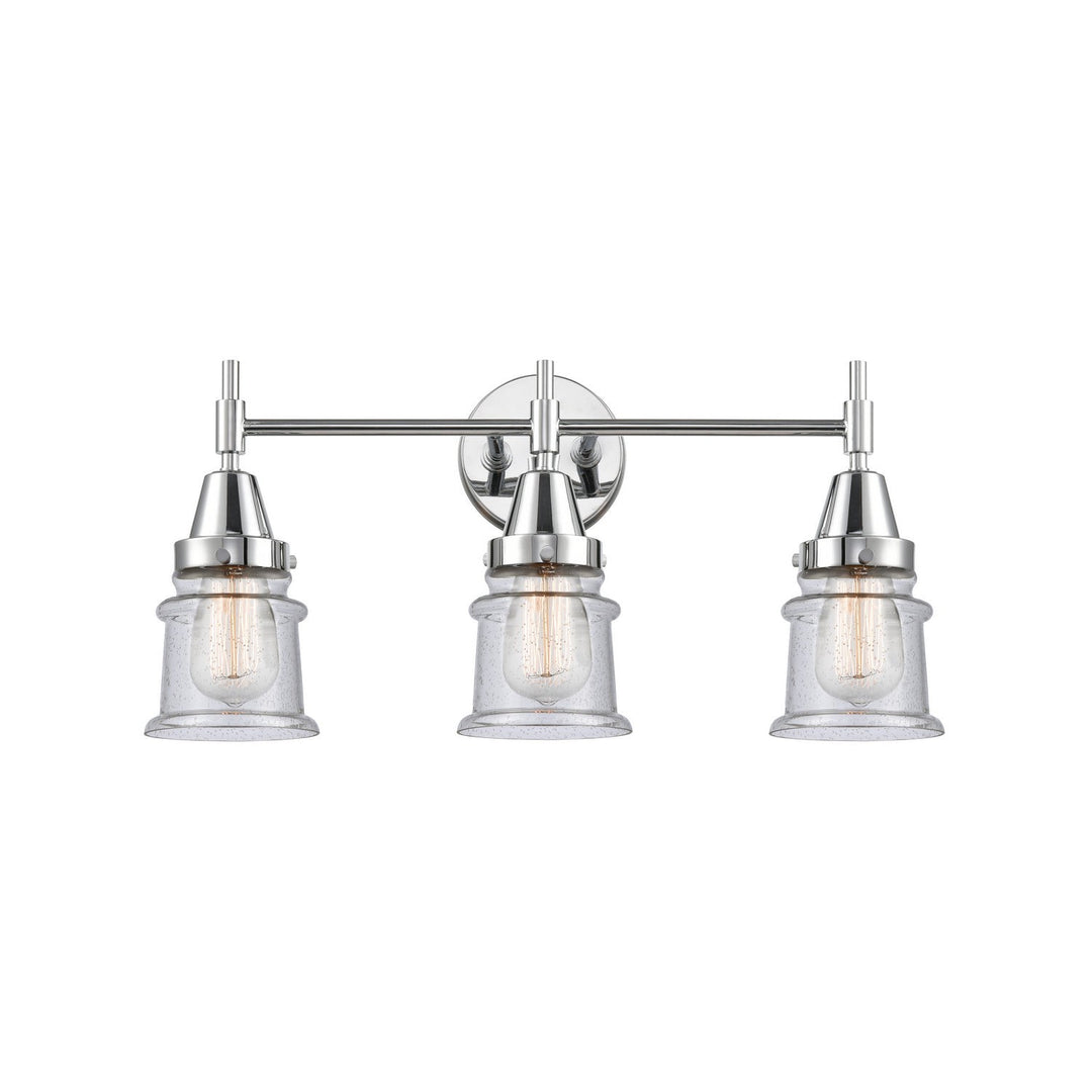 Innovations Caden 447-3W-PC-G184S-LED Bath Vanity Light 24 in. wide - Polished Chrome