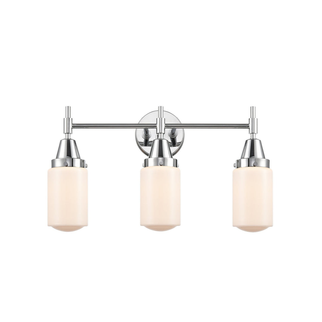 Innovations Caden 447-3W-PC-G311 Bath Vanity Light 23 in. wide - Polished Chrome
