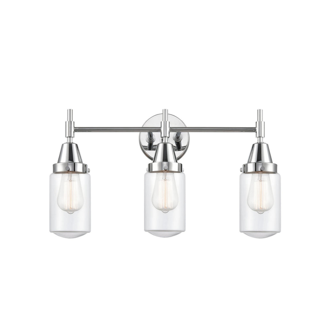 Innovations Caden 447-3W-PC-G312 Bath Vanity Light 23 in. wide - Polished Chrome