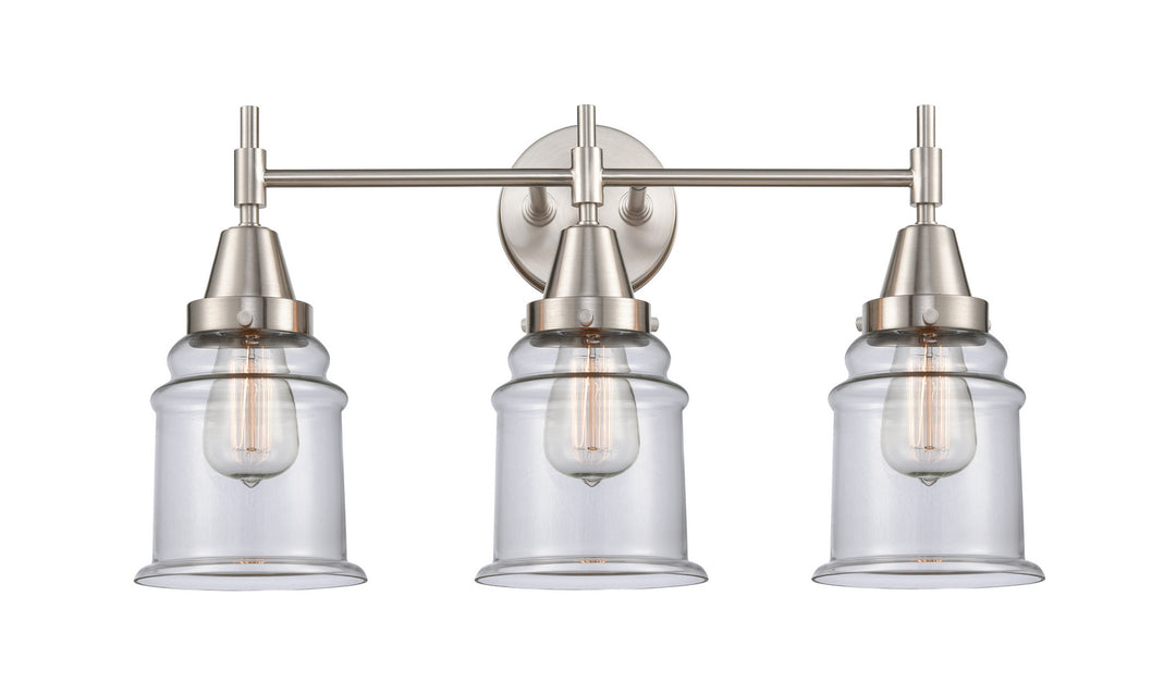 Innovations Caden 447-3W-SN-G182-LED Bath Vanity Light 24 in. wide - Satin Nickel