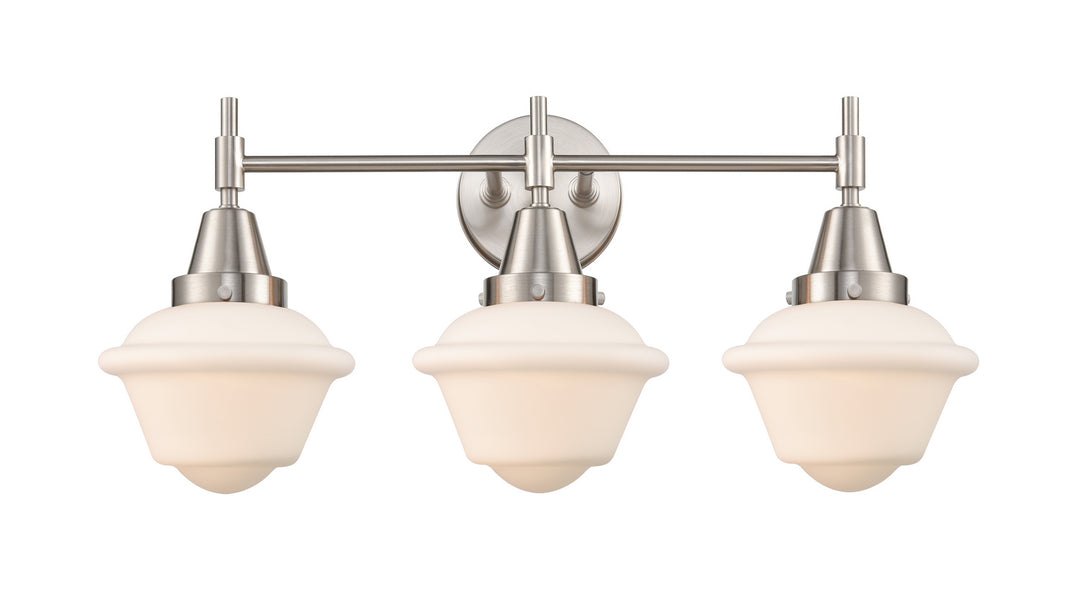 Innovations Caden 447-3W-SN-G531-LED Bath Vanity Light 26 in. wide - Satin Nickel