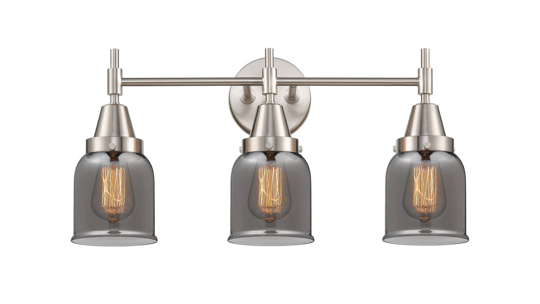 Innovations Caden 447-3W-SN-G53-LED Bath Vanity Light 23 in. wide - Satin Nickel