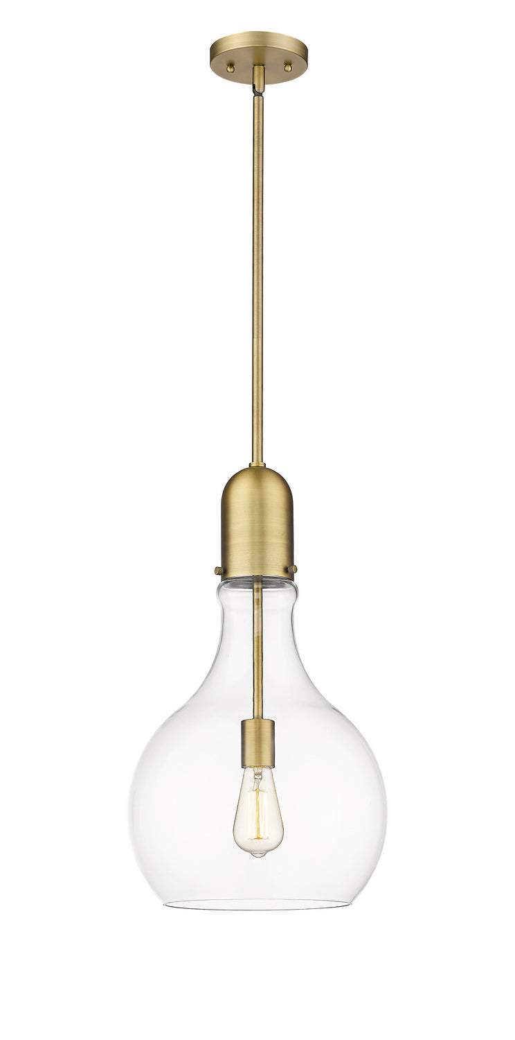Innovations Auralume 492-1S-BB-G582-12 Pendant Light - Brushed Brass
