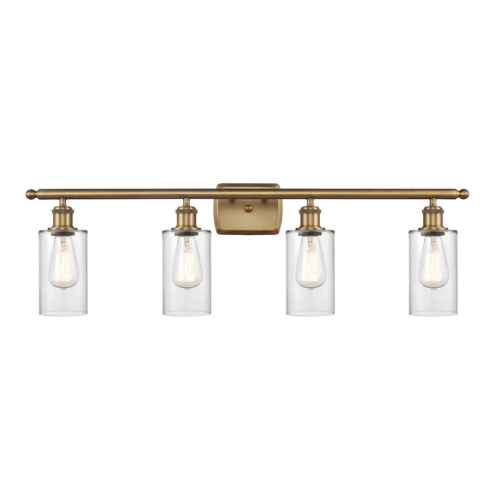 Innovations Ballston 516-4W-BB-G802-LED Bath Vanity Light 36 in. wide - Brushed Brass