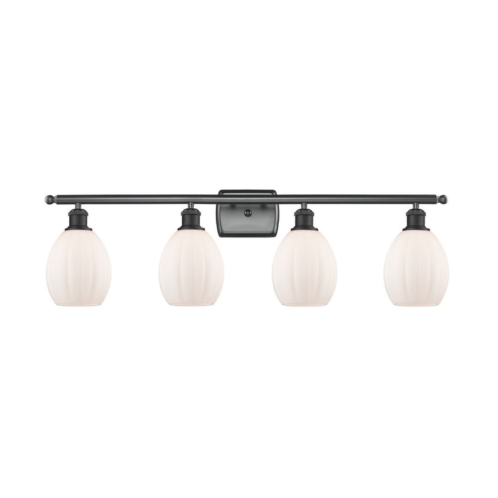 Innovations Ballston 516-4W-BK-G81-LED Bath Vanity Light 36 in. wide - Matte Black