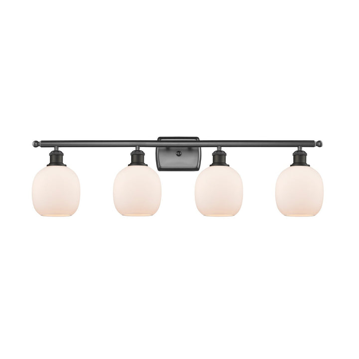 Innovations Ballston 516-4W-OB-G101-LED Bath Vanity Light 36 in. wide - Oil Rubbed Bronze