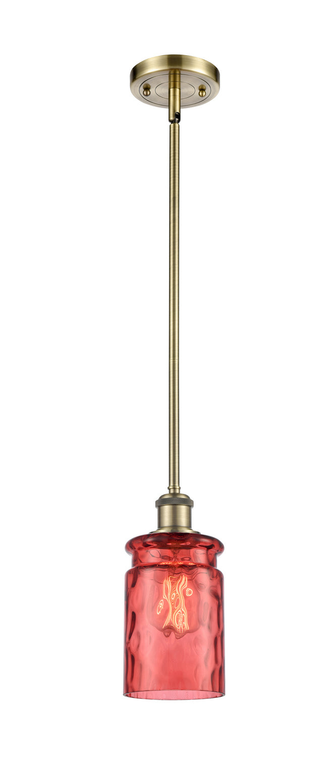 Innovations Ballston 516-1S-AB-G352-RD Pendant Light - Antique Brass