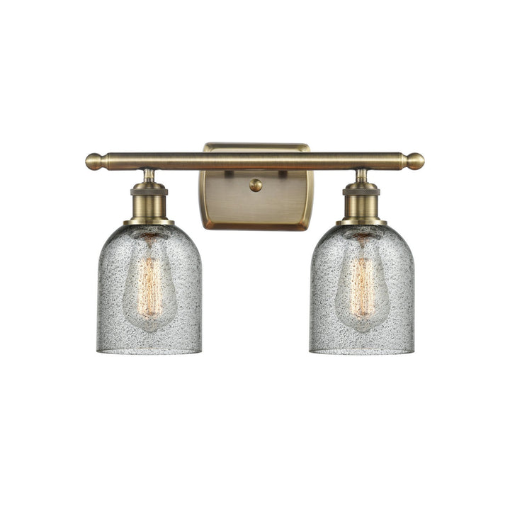 Innovations Ballston 516-2W-AB-G257 Bath Vanity Light 16 in. wide - Antique Brass