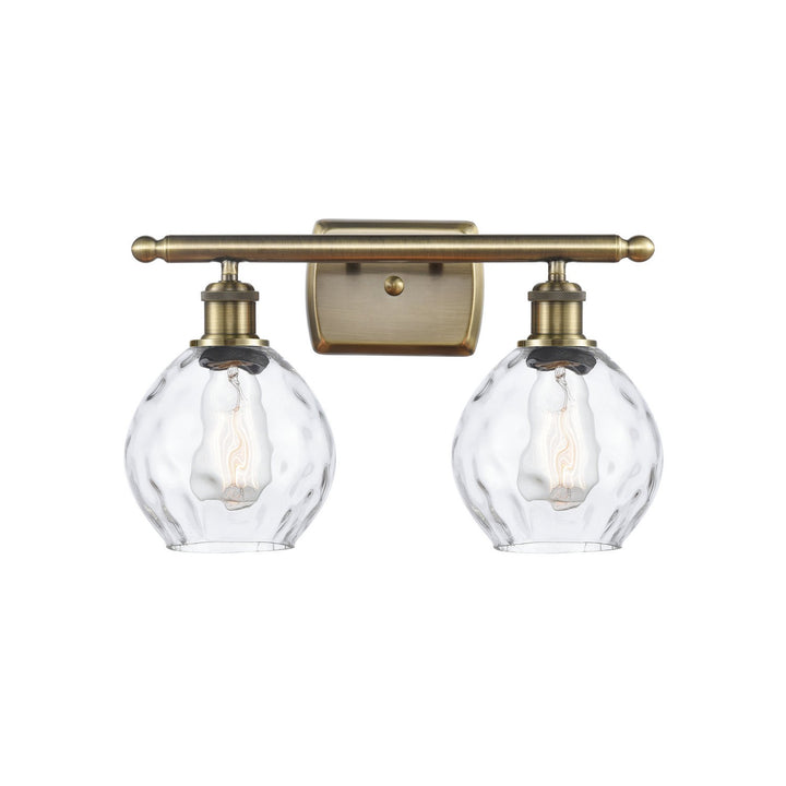 Innovations Ballston 516-2W-AB-G362 Bath Vanity Light 16 in. wide - Antique Brass