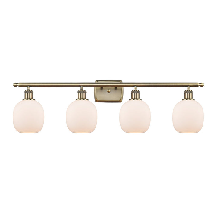 Innovations Ballston 516-4W-AB-G101-LED Bath Vanity Light 36 in. wide - Antique Brass