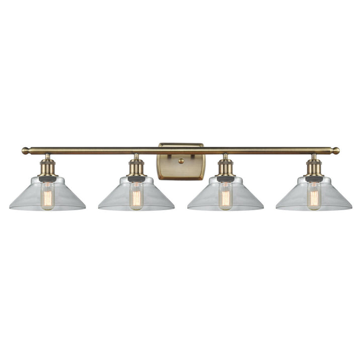 Innovations Ballston 516-4W-AB-G132 Bath Vanity Light 36 in. wide - Antique Brass