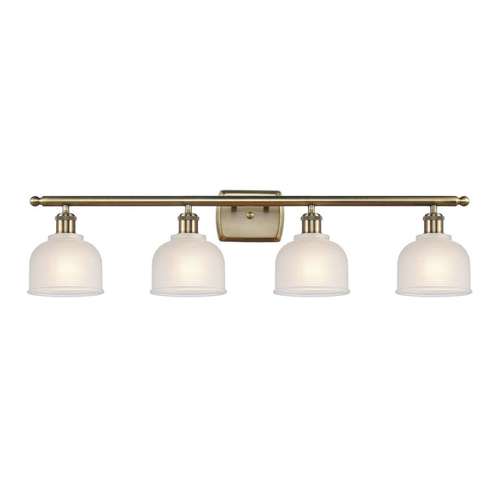 Innovations Ballston 516-4W-AB-G411-LED Bath Vanity Light 36 in. wide - Antique Brass