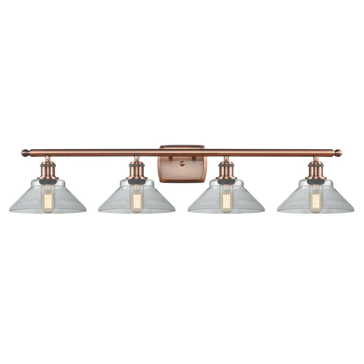 Innovations Ballston 516-4W-AC-G132 Bath Vanity Light 36 in. wide - Antique Copper