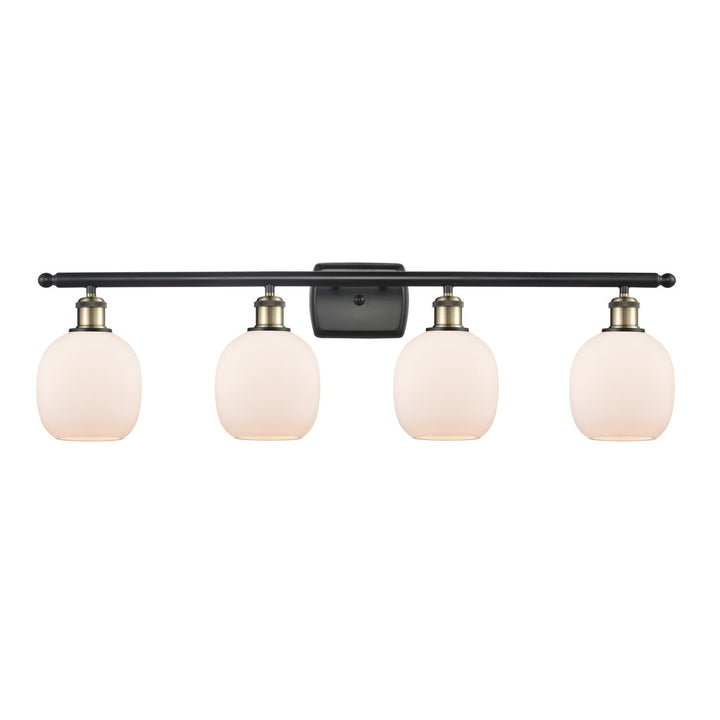 Innovations Ballston 516-4W-BAB-G101-LED Bath Vanity Light 36 in. wide - Black Antique Brass