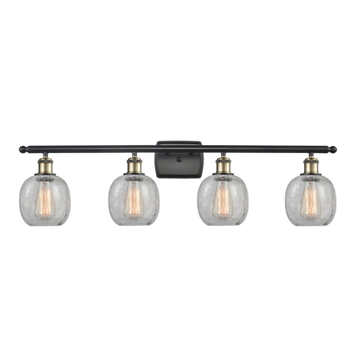 Innovations Ballston 516-4W-BAB-G105 Bath Vanity Light 36 in. wide - Black Antique Brass