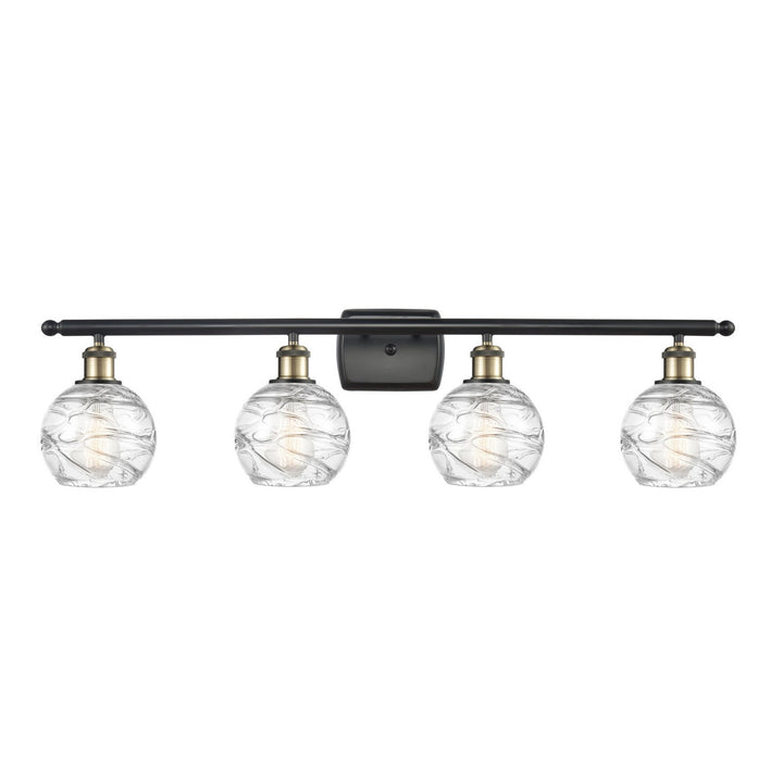 Innovations Ballston 516-4W-BAB-G1213-6 Bath Vanity Light 36 in. wide - Black Antique Brass