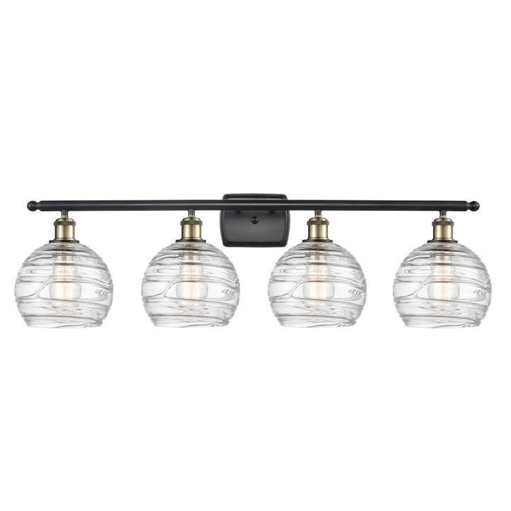Innovations Ballston 516-4W-BAB-G1213-8 Bath Vanity Light 36 in. wide - Black Antique Brass