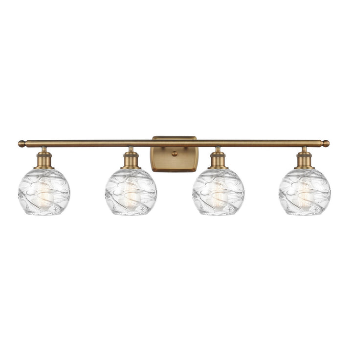 Innovations Ballston 516-4W-BB-G1213-6-LED Bath Vanity Light 36 in. wide - Brushed Brass