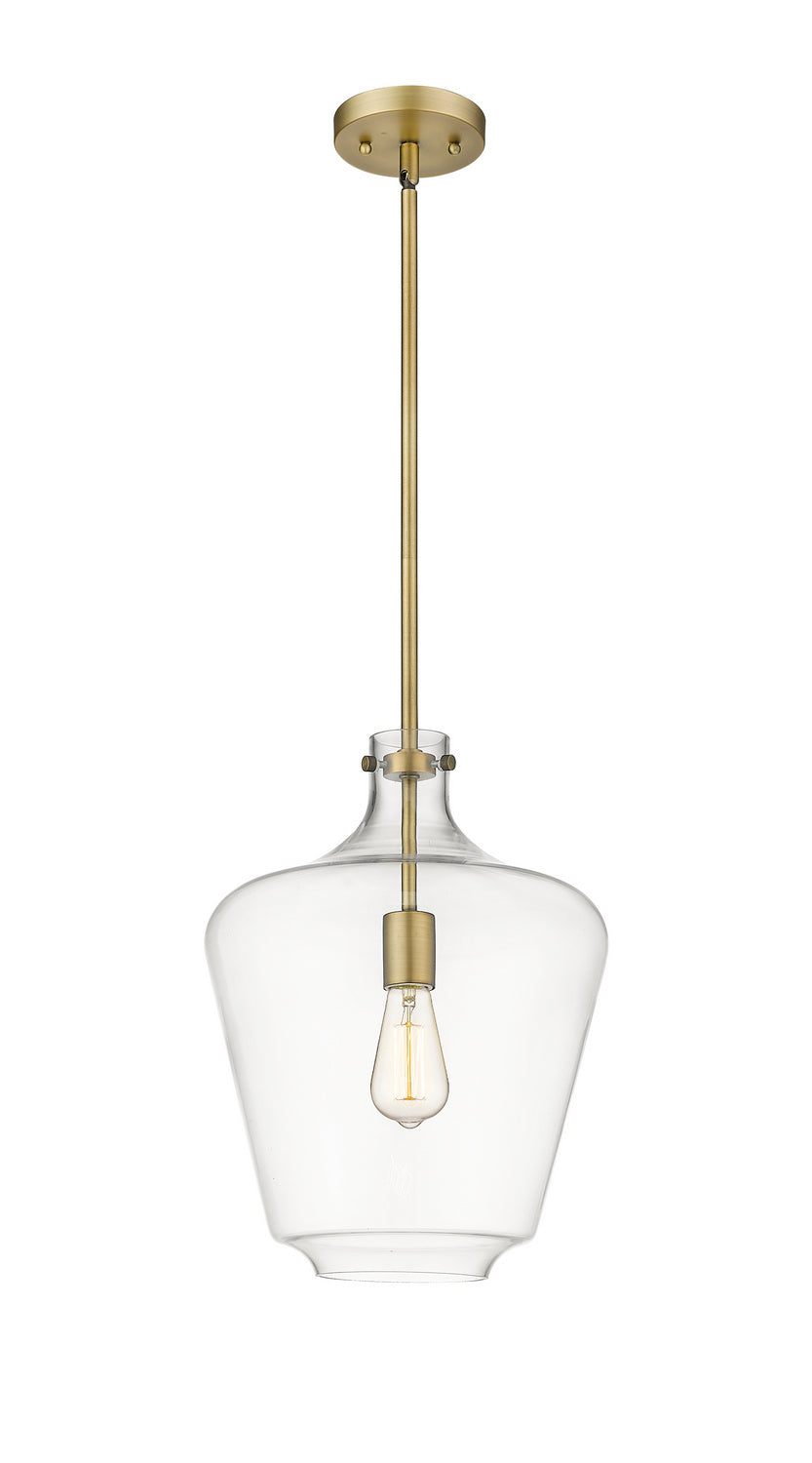 Innovations Norwalk 493-1S-BB-G502-12 Pendant Light - Brushed Brass