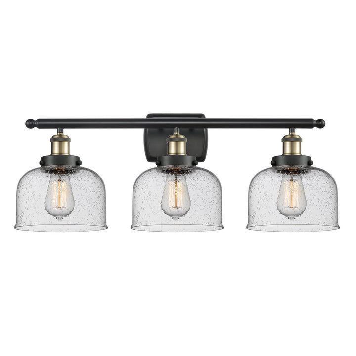 Innovations Ballston Urban 916-3W-BAB-G74 Bath Vanity Light 28 in. wide - Black Antique Brass