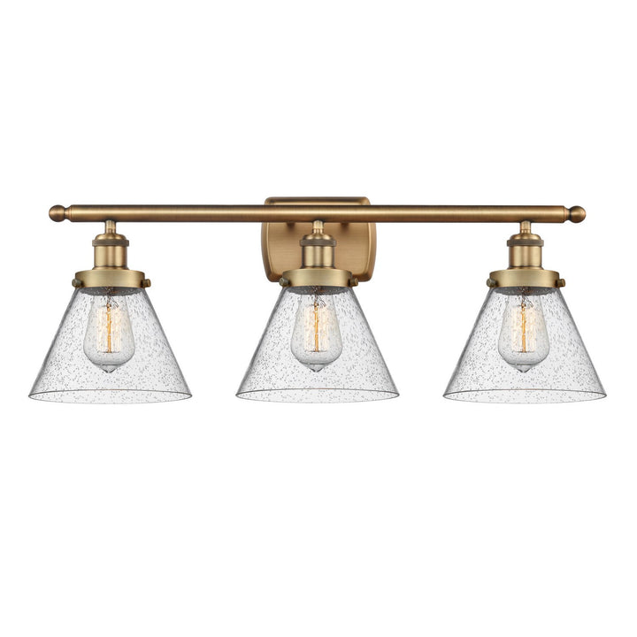 Innovations Ballston Urban 916-3W-BB-G44 Bath Vanity Light 28 in. wide - Brushed Brass