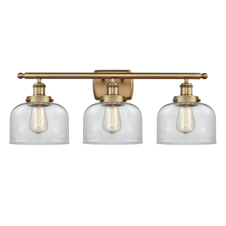 Innovations Ballston Urban 916-3W-BB-G72-LED Bath Vanity Light 28 in. wide - Brushed Brass
