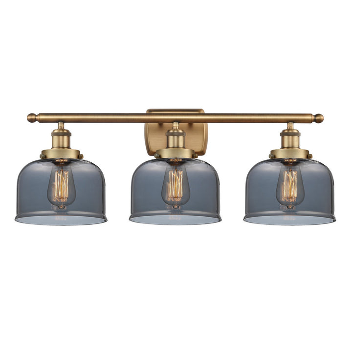 Innovations Ballston Urban 916-3W-BB-G73 Bath Vanity Light 28 in. wide - Brushed Brass