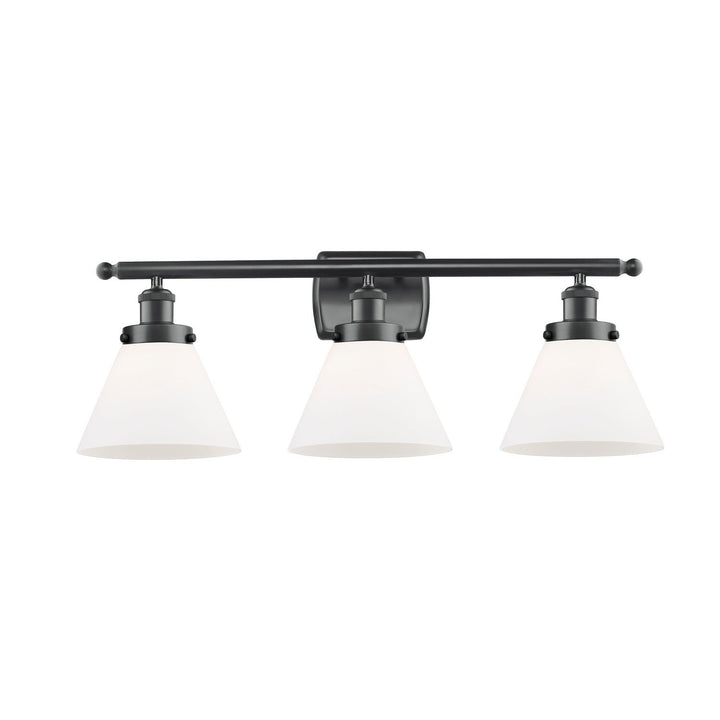 Innovations Ballston Urban 916-3W-BK-G41 Bath Vanity Light 28 in. wide - Matte Black