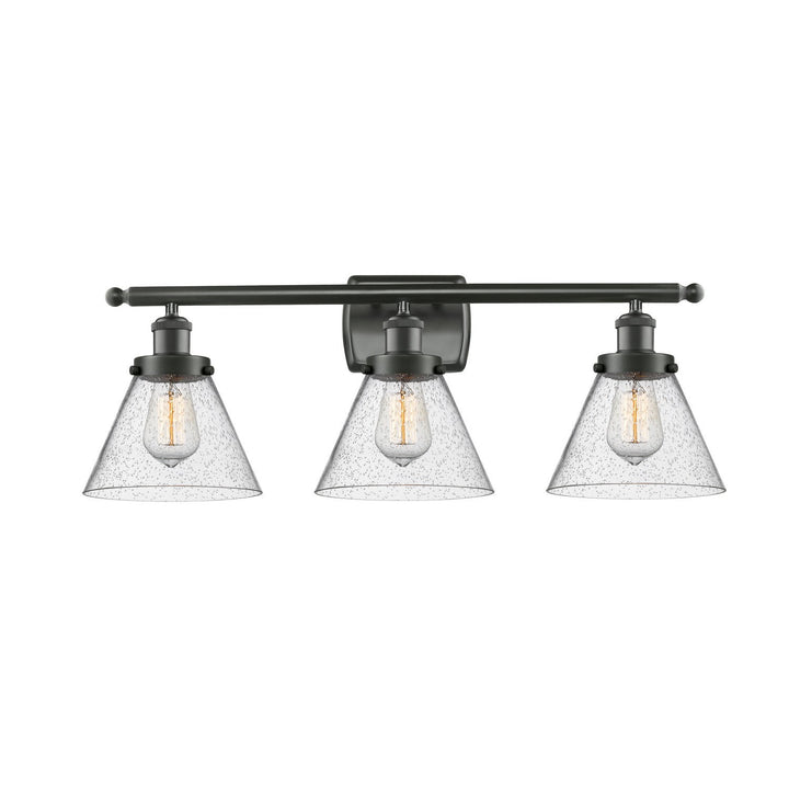 Innovations Ballston Urban 916-3W-OB-G44 Bath Vanity Light 28 in. wide - Oil Rubbed Bronze