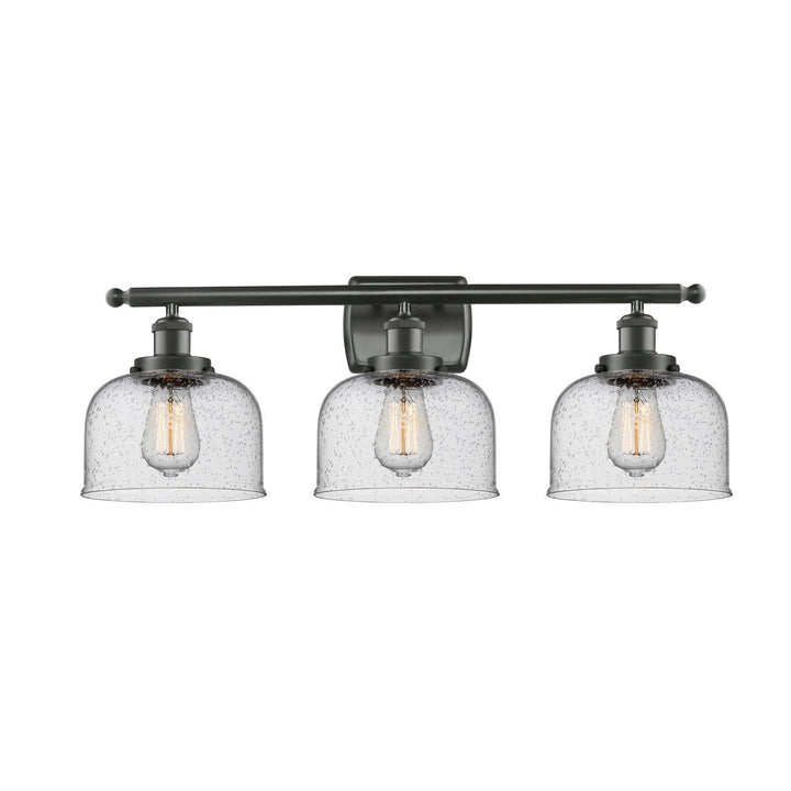 Innovations Ballston Urban 916-3W-OB-G74 Bath Vanity Light 28 in. wide - Oil Rubbed Bronze