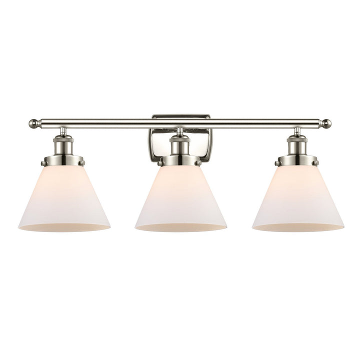 Innovations Ballston Urban 916-3W-PN-G41 Bath Vanity Light 28 in. wide - Polished Nickel