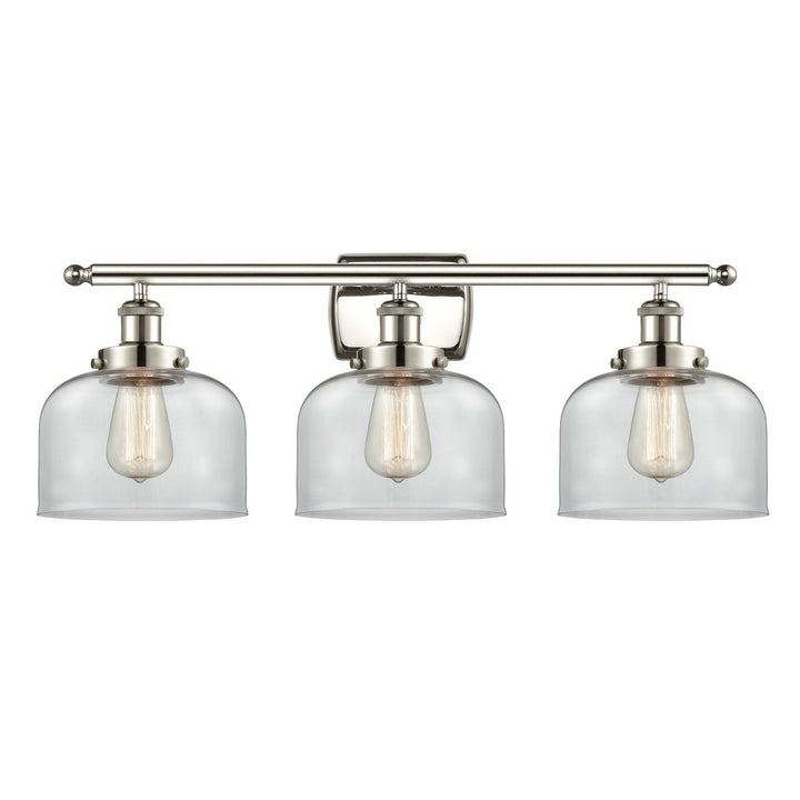 Innovations Ballston Urban 916-3W-PN-G72 Bath Vanity Light 28 in. wide - Polished Nickel