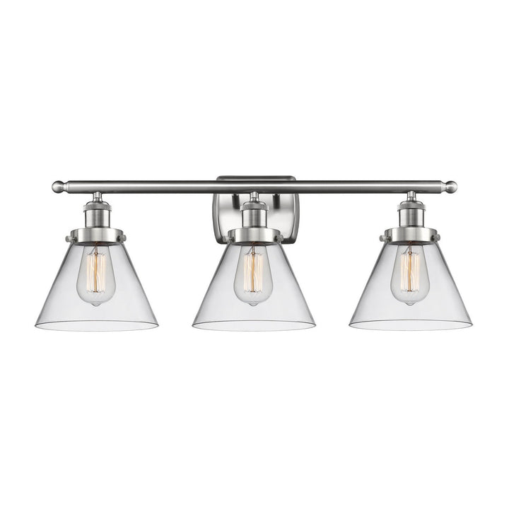 Innovations Ballston Urban 916-3W-SN-G42-LED Bath Vanity Light 28 in. wide - Brushed Satin Nickel