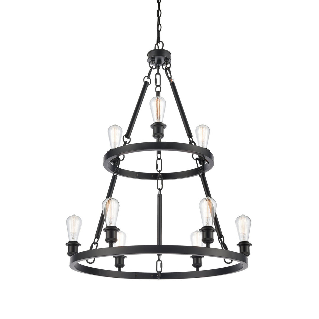 Innovations Ballston 8203-BK Chandelier Light - Matte Black