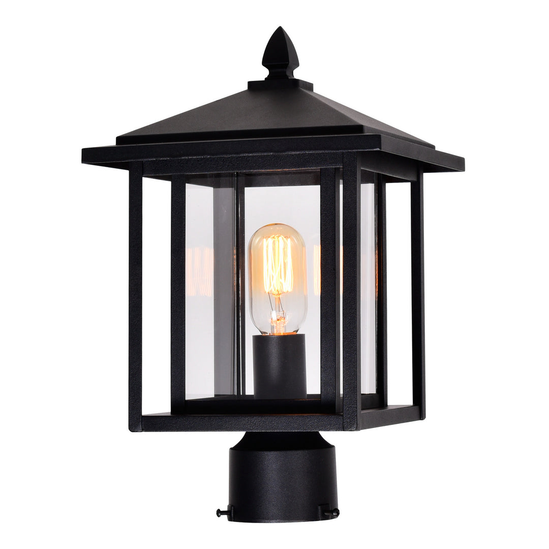 Cwi Lighting 0417PT9-1-101  Crawford Outdoor Black